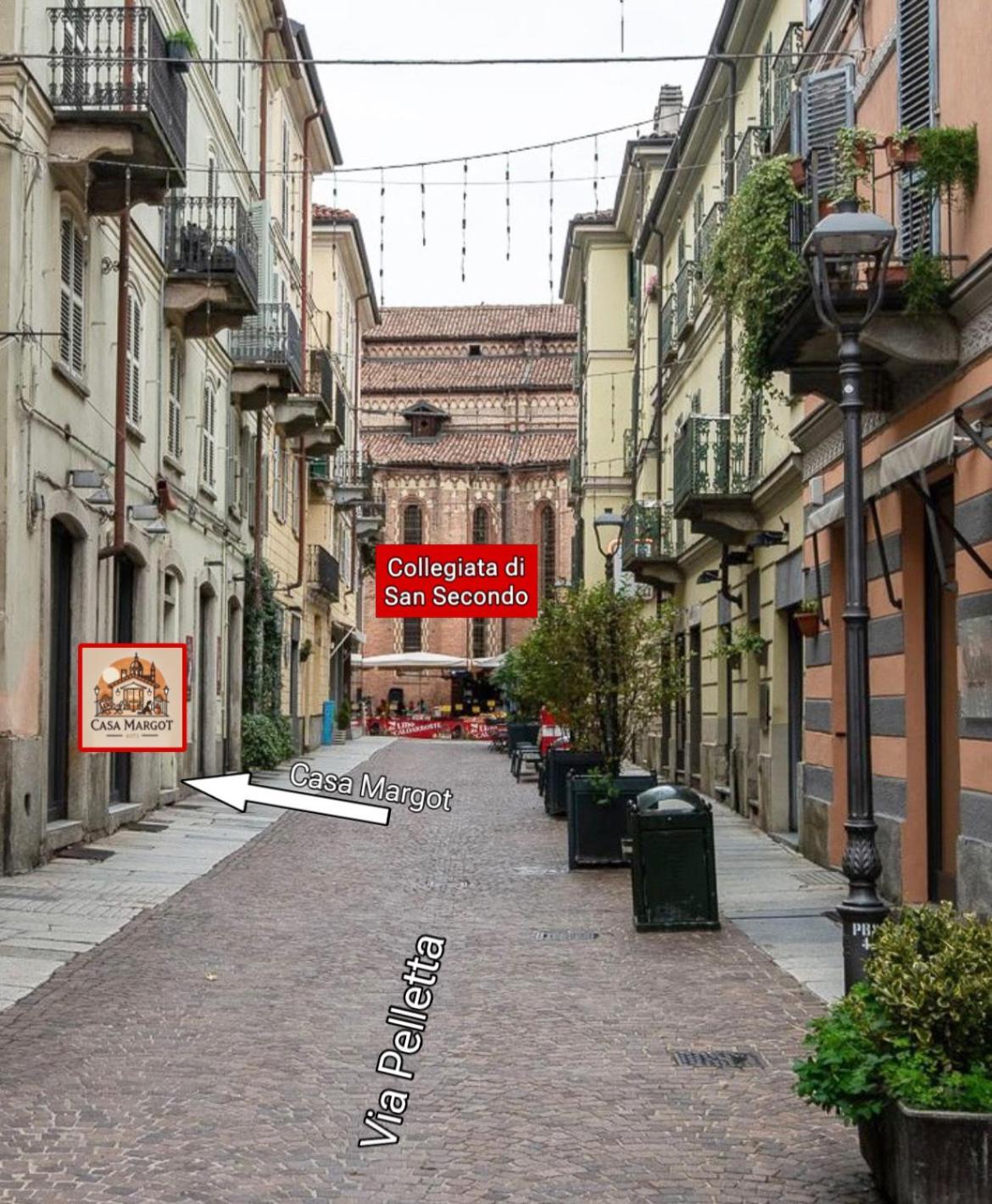 Apartament Casa Margot Asti Zewnętrze zdjęcie